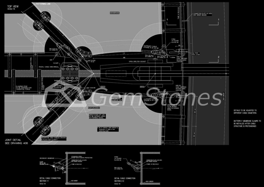 Ines Pedras GemStones architecture